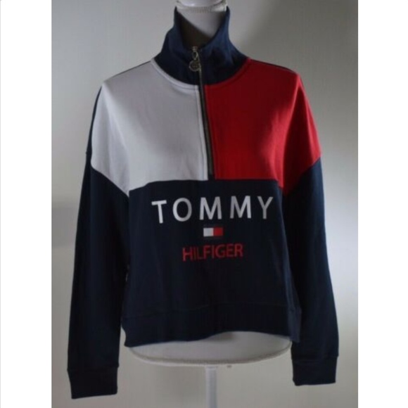Tommy Hilfiger Tops - Tommy Hilfiger women's half zip sweatshirt top